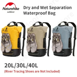 Naturehike Wasserdichter Rucksack - Dein zuverlässiger Begleiter für Outdoor-Abenteuer!